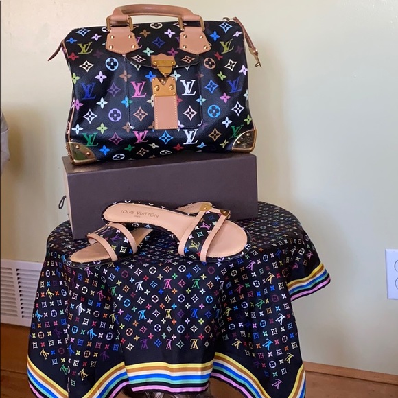 ❤️LOUIS VUITTON multicolored sandals!❤️ - Picture 4 of 5